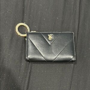 Black Victoria’s Secret Leather Keychain